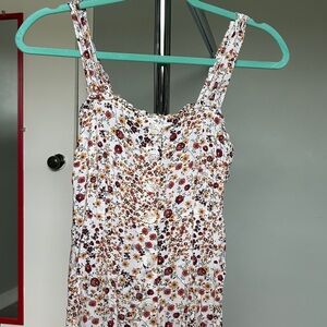 Floral Button-Down Sundress